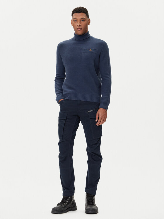 Aeronautica Militare Aeronautica Militare Golf 252MA1587UL00904 Granatowy Regular Fit