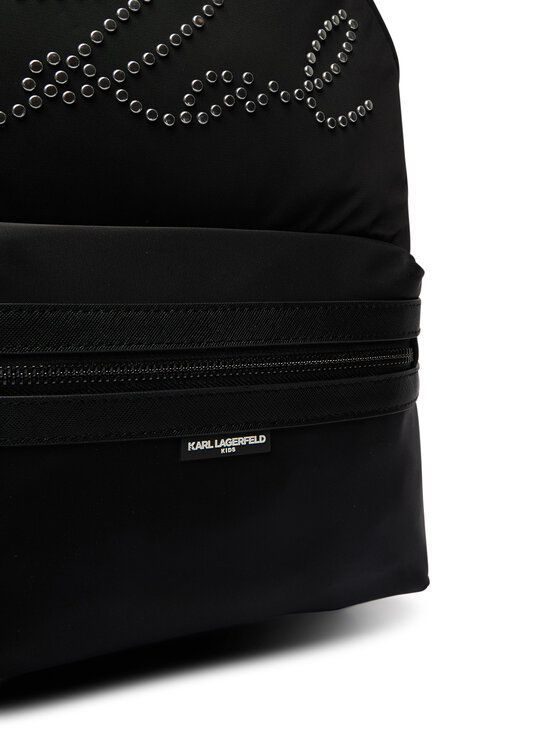 Karl Lagerfeld Kids Karl Lagerfeld Kids Nahrbtnik Nomade Monaco D2 Z31213 Črna