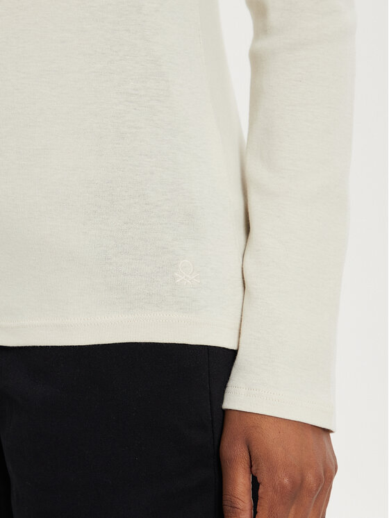 United Colors Of Benetton United Colors Of Benetton Majica 3GA2D1082 Bež Regular Fit