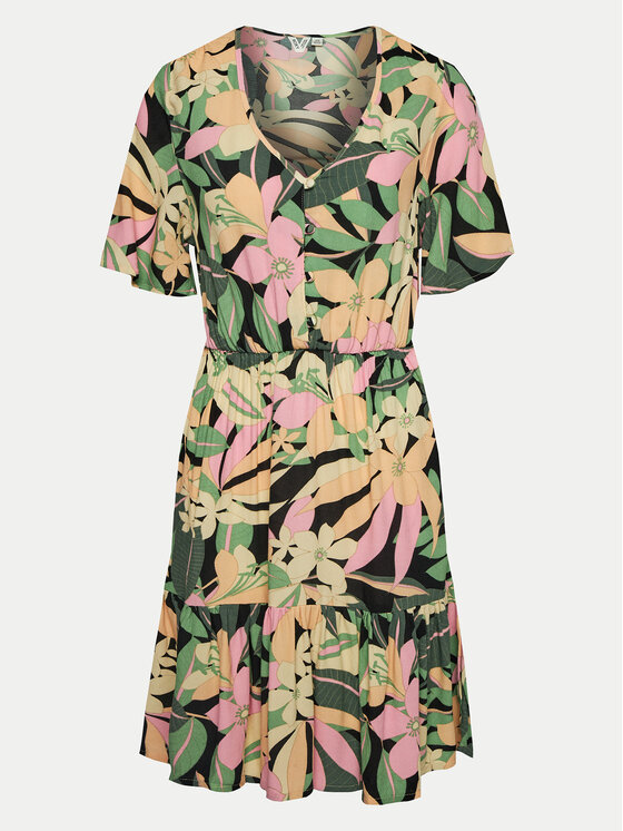 Roxy Roxy Літня сукня Sea Symphony Again ERJWD03769 Кольоровий Regular Fit
