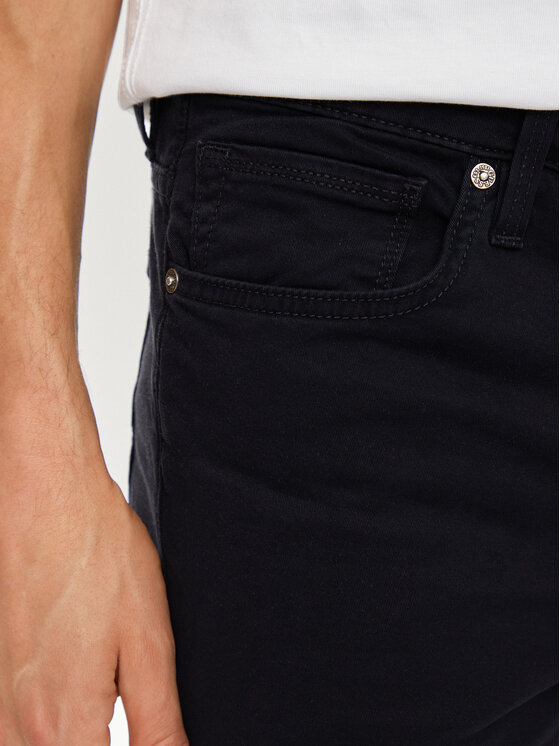 Guess Guess Szorty jeansowe Angels M4GD03 WG3MA Granatowy Slim Fit