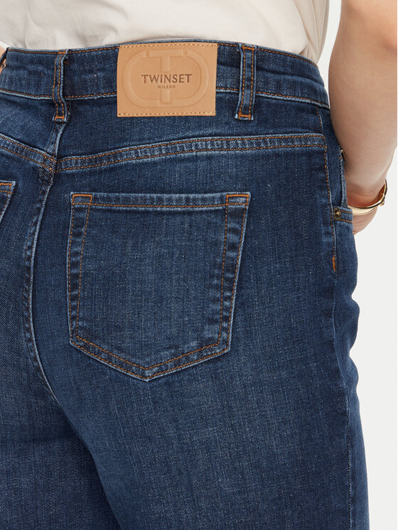 TWINSET TWINSET Teksad 241TP2621 Sinine Bootcut Fit