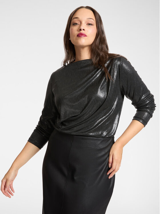 Elena Mirò Elena Mirò T-shirt G326Z000507N033 Nero Regular Fit