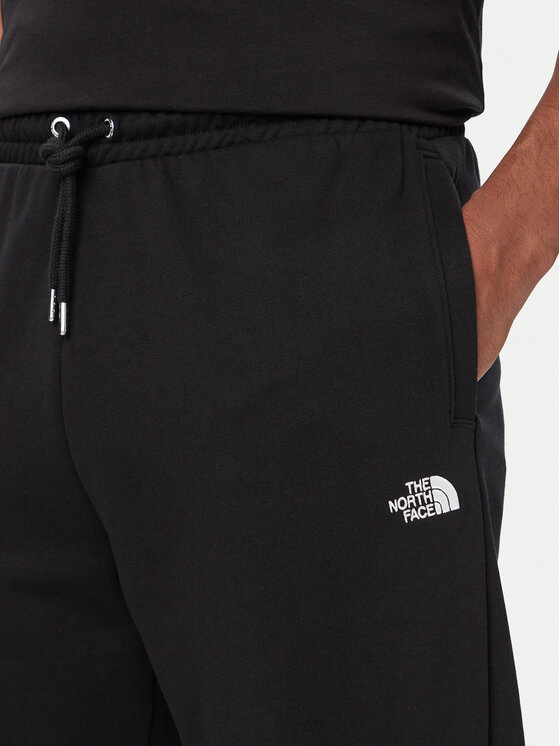 The North Face The North Face Spodnie dresowe TNF™ Essential Terry Simple Dome NF0A8FDF Czarny Regular Fit