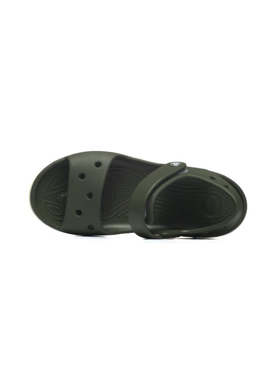 Crocs Crocs Klapki BAYABAND SANDAL KID Zielony