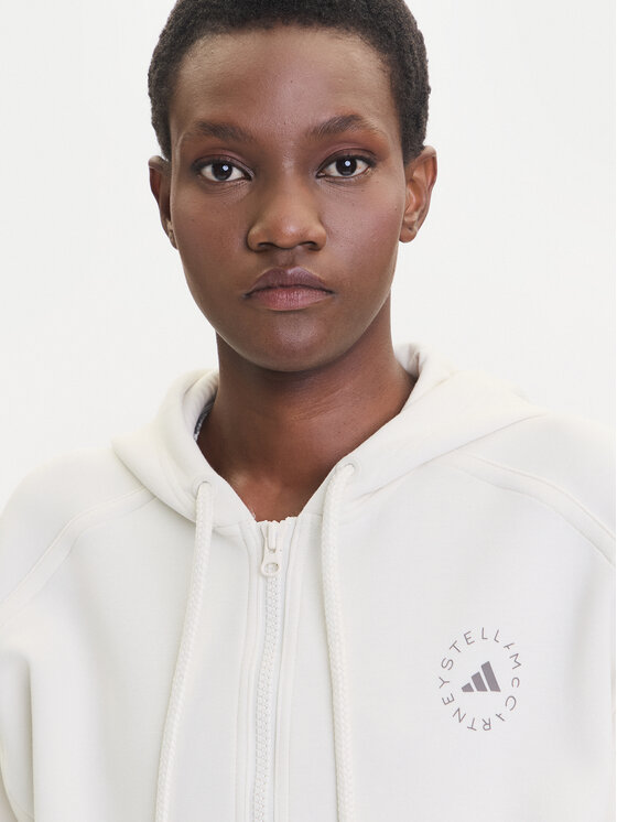 adidas by Stella McCartney adidas by Stella McCartney Majica dugih rukava JX6769 Bež Loose Fit