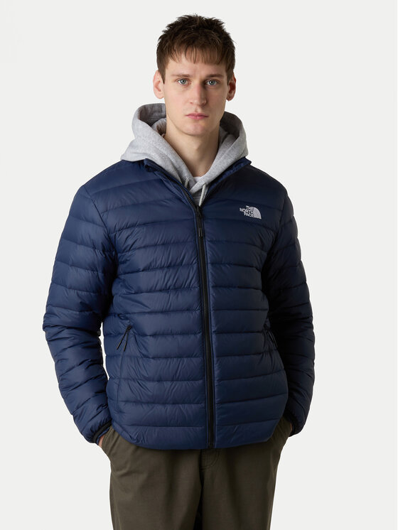 The North Face The North Face Пухено яке Classic NF0A8D1U Тъмносин Regular Fit