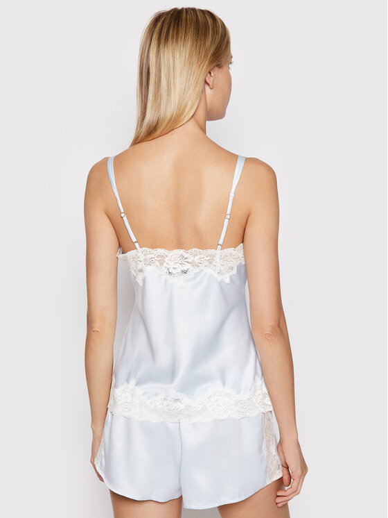 LAUREN RALPH LAUREN Lauren Ralph Lauren Pizsama ILN11684 Kék Regular Fit