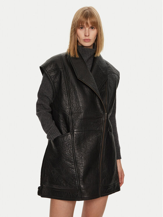 Gestuz Gestuz Vestă Gelly 10909519 Negru Regular Fit