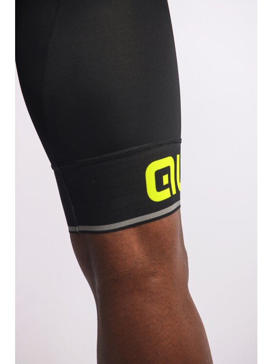 Alé Cycling Alé Cycling Szorty rowerowe Solid Corsa Żółty Regular Fit