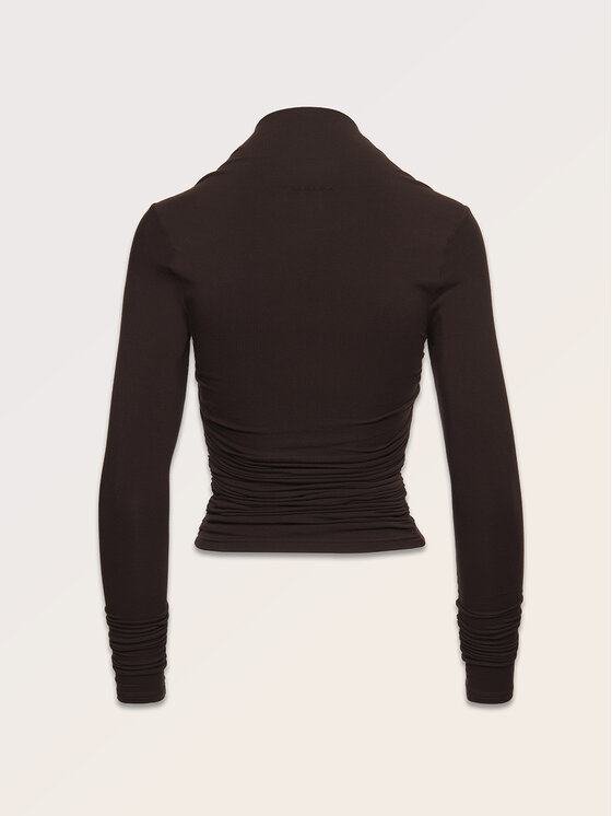 La Mania La Mania Longsleeve SORREL Brązowy Classic Fit