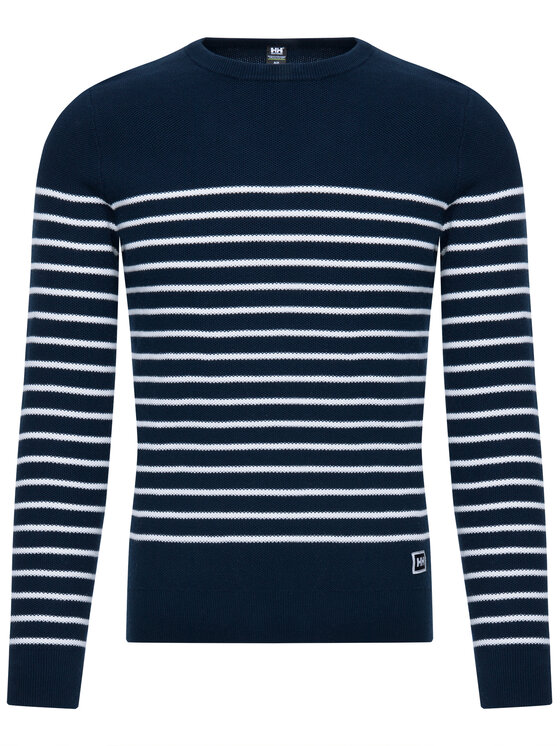 Helly Hansen Helly Hansen Sweter Skagen 34055 Granatowy Regular Fit