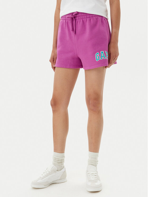 Gap Gap Pantaloni scurți sport 769323-07 Roz Regular Fit