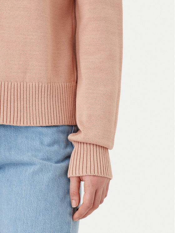 Calvin Klein Jeans Calvin Klein Jeans Sweter Monogram J20J224802 Pomarańczowy Regular Fit