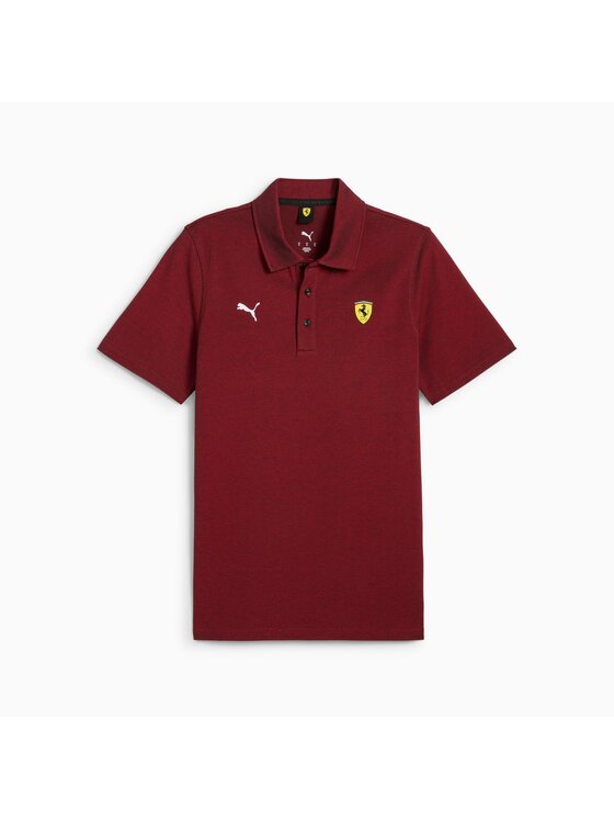 Puma Puma Polo 630186 Czerwony Regular Fit