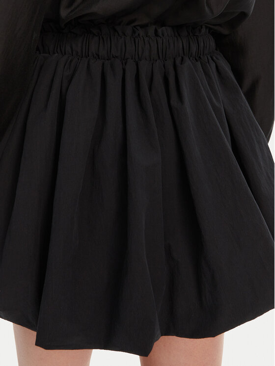 Eleh Eleh Miniszoknya ESS250203 Fekete Regular Fit