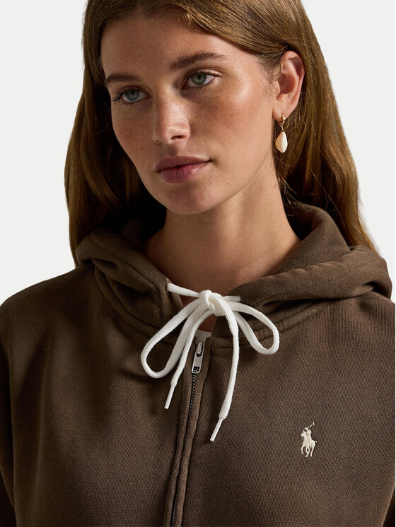 Polo Ralph Lauren Polo Ralph Lauren Mikina 211971699501 Hnědá Relaxed Fit