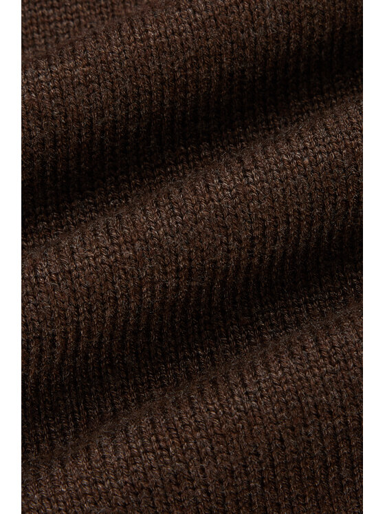 Lancerto Lancerto Sweter Sigmar SW073225000079 Brązowy Regular Fit