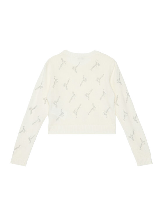 Guess Guess Sweter J5BR28Z0870 Beżowy Regular Fit