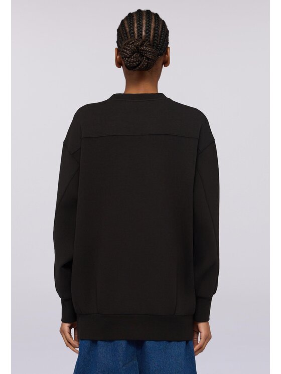 Trussardi Trussardi Felpa G8396000190N033 Nero Over Fit