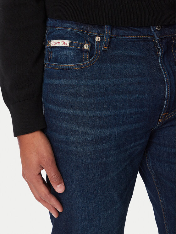 Calvin Klein Jeans Calvin Klein Jeans Дънки Tapered LV04RH934G Тъмносин Straight Leg