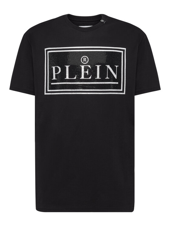 PHILIPP PLEIN PHILIPP PLEIN T-Shirt 22949 Czarny Regular Fit