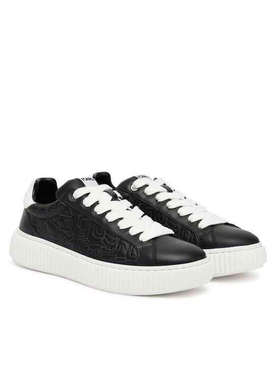 KARL LAGERFELD KARL LAGERFELD Laisvalaikio batai KL24224 Juoda