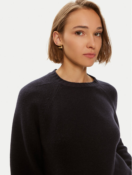 Weekend Max Mara Weekend Max Mara Sweater Gabbia 2425366162 Sötétkék Regular Fit