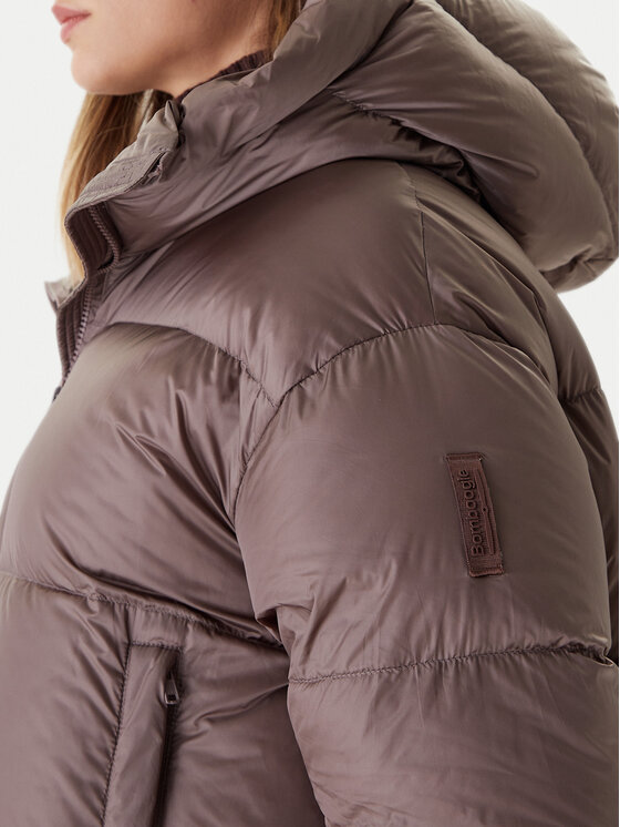 Bomboogie Bomboogie Пуховик Riga JW8139TDLC5 Коричневий Regular Fit