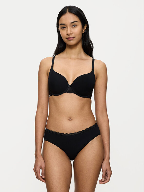 Triumph Triumph Klasične spodnje hlačke Feel Of Cotton 10224973 Črna