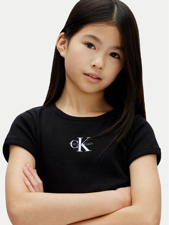 Calvin Klein Jeans Calvin Klein Jeans T-krekls LVCKSJB11G Melns Regular Fit