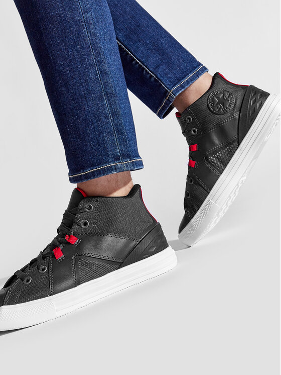 Converse Sneakers Ctas Flux Ultra Mid A00502C Schwarz | Modivo.de