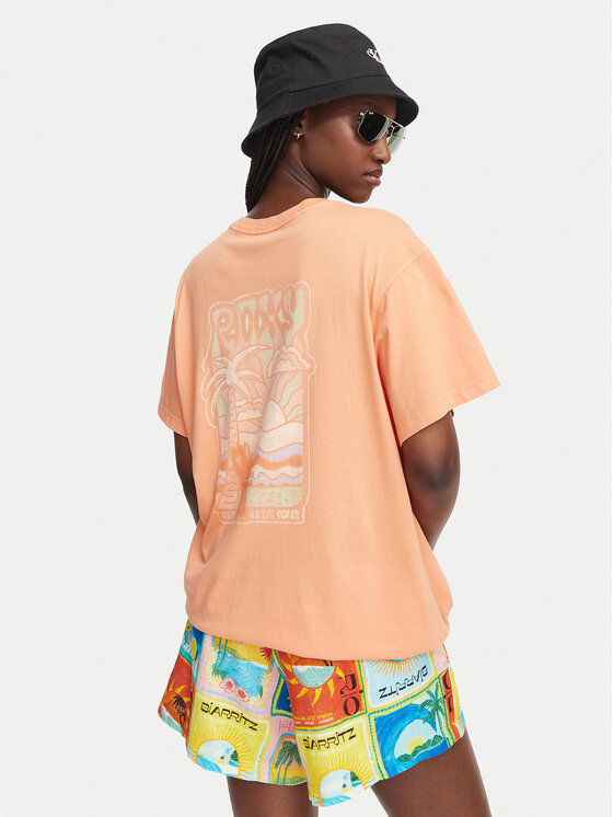 Roxy Tricou Enzyme Wash ERJZT05966 Oversize