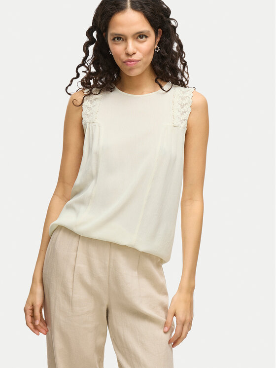 Vila Vila Majica Pernillu 14105237 Bež Loose Fit