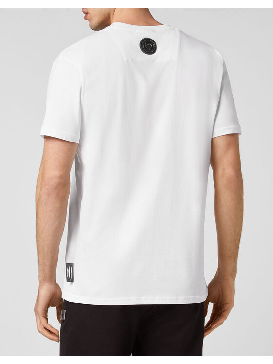 Plein Sport Plein Sport Tričko 1317 Biela Regular Fit