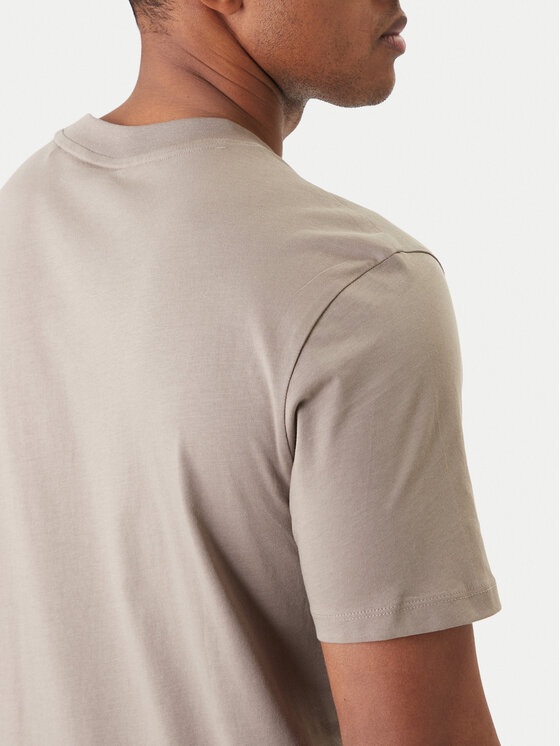 HUGO HUGO Тишърт Dumeo 50557437 Бежов Regular Fit