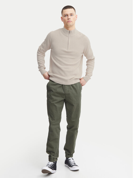 Blend Blend Пуловер 20714337 Бежов Regular Fit