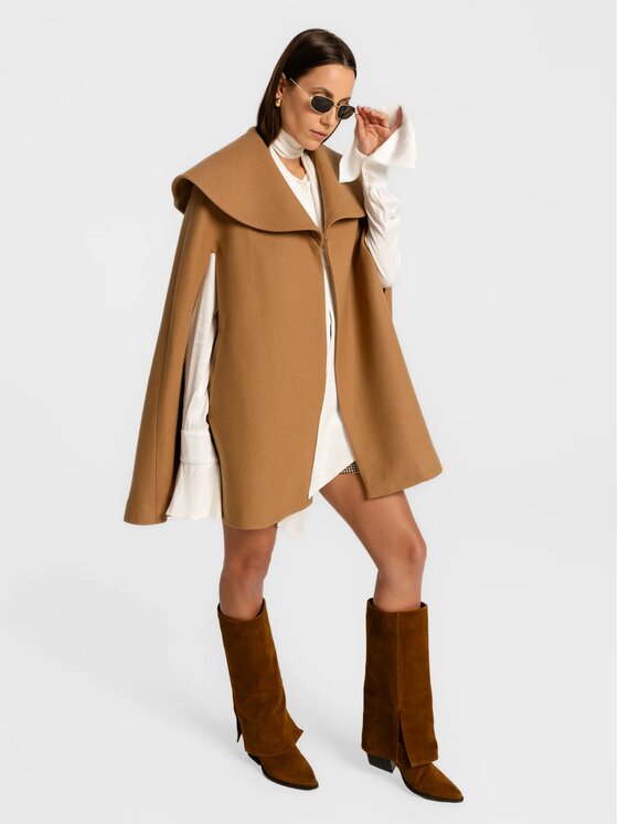 MANDRAGORA MANDRAGORA Poncho Sorte Giallo Standard Fit