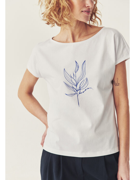 TATUUM TATUUM T-Shirt MANDENO Bílá Classic Fit