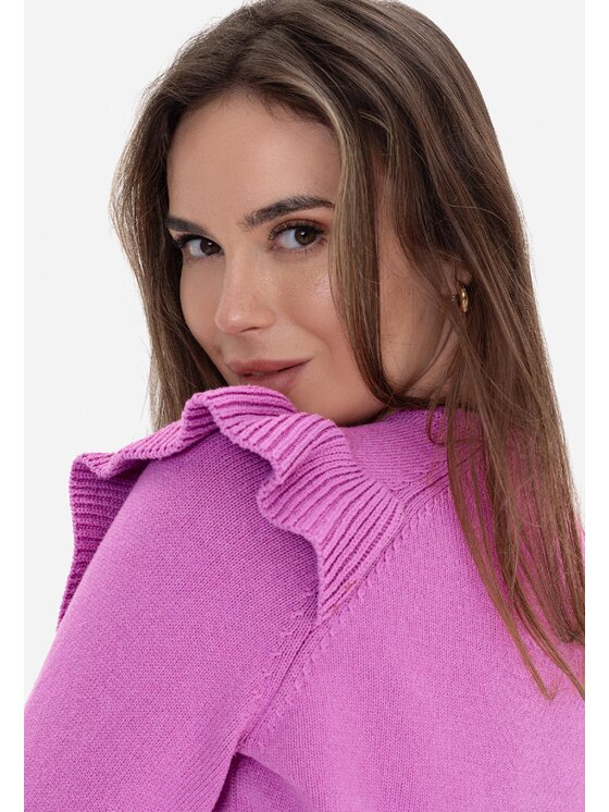 LAURELLA LAURELLA Svetr 6TU029 Růžová Regular Fit