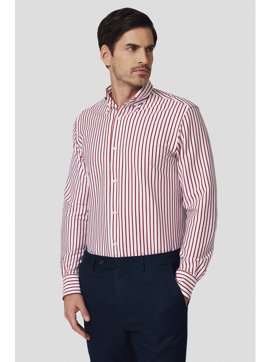 Lancerto Lancerto Koszula Celeste KO073225000004 Biały Slim Fit