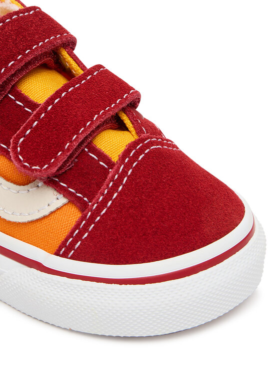 Vans Vans Tenisówki Old Skool V Retro VN000CTG4481 Pomarańczowy