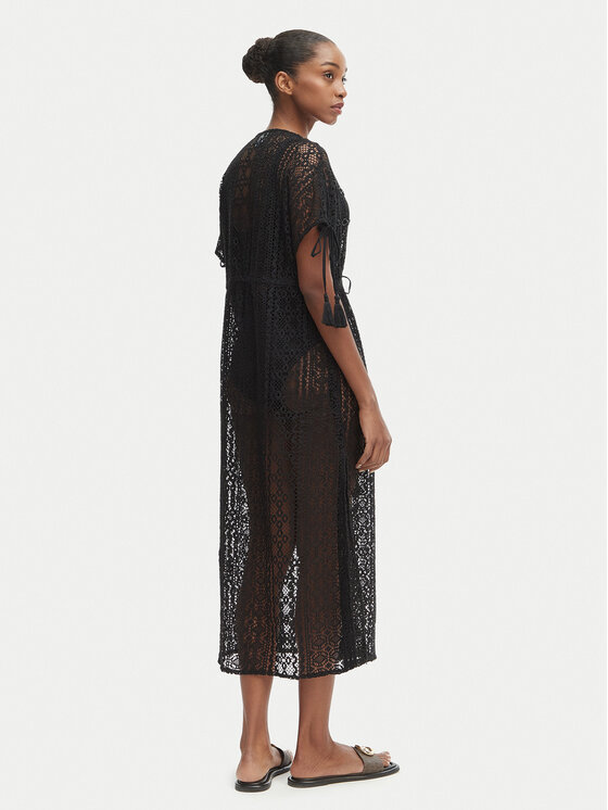 Iconique Iconique Strandkleid Temptation IC26-119 Schwarz Regular Fit