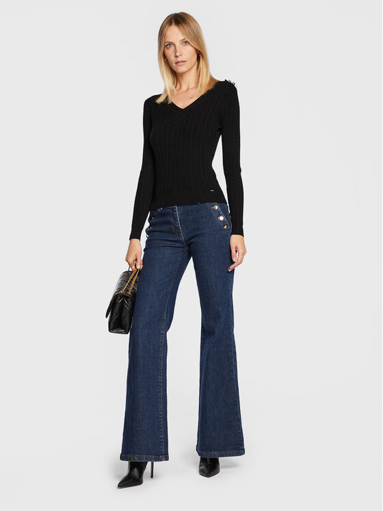 Maglione FS22WT7004K50401 Nero Slim Fit