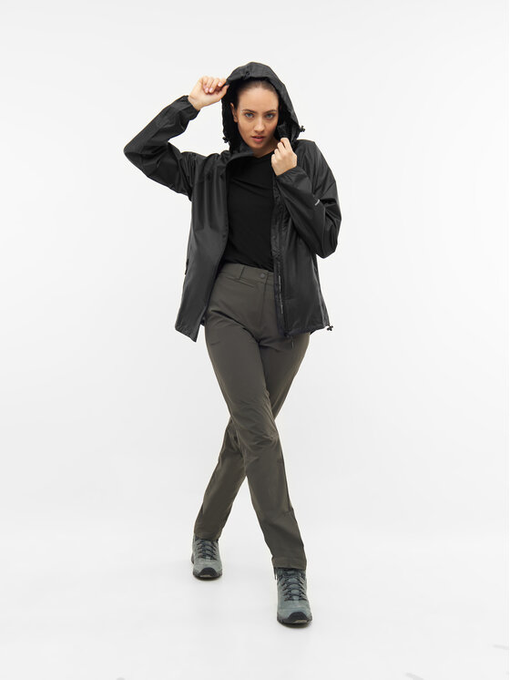 Viking Viking Kurtka outdoor Rainier Lady Czarny Regular Fit
