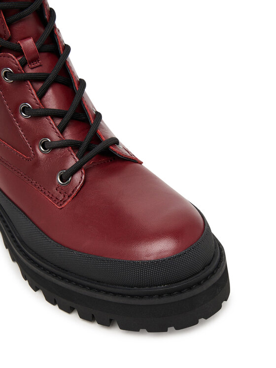Guess Guess Ботильйони FLFB2D LEA10 Бордовий