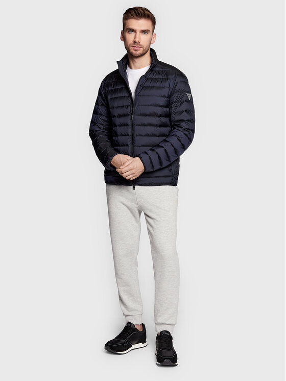 Guess Guess Dūnu jaka M1RL47 WDQ50 Tumši zils Regular Fit