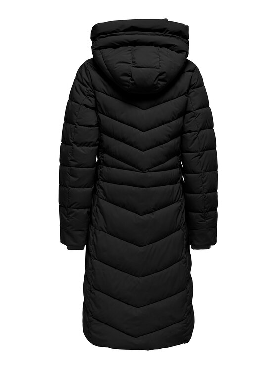ONLY ONLY Žieminis paltas Juliet 15353149 Juoda Regular Fit