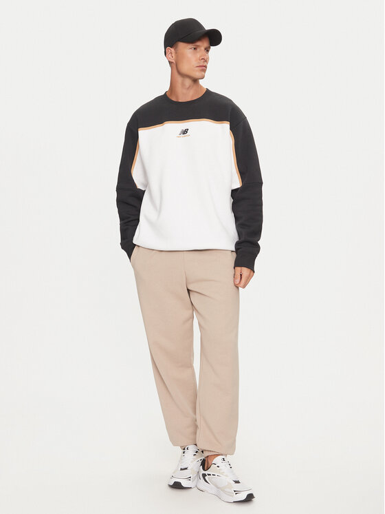 New Balance New Balance Bluza Classics MT43525BK Czarny Relaxed Fit