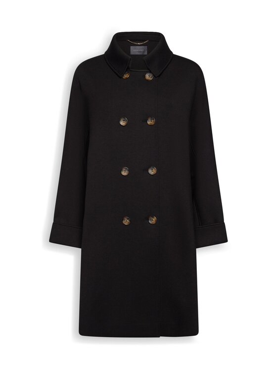 Elena Mirò Elena Mirò Cappotto invernale 8017P000079N033 Nero Boxy Fit